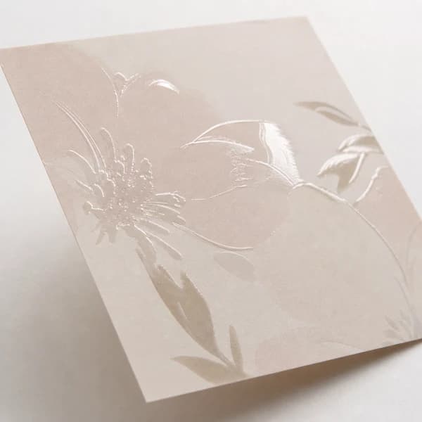 局部上光
